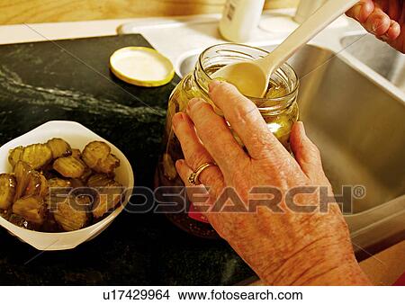Picture - Seasonings marinated for preservation.. Fotosearch