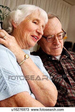 Portrait of an elderly couple. View Large Photo Image Stock Image - Portrait of an elderly couple.. Fotosearch