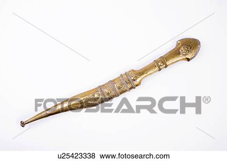 Stock Photo - daggers, dagger, Freigestellte, Freisteller, türkischer, türkisches, junk goods. Fotosearch