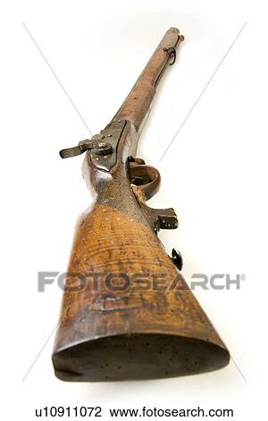 Stock Image - Freigestellte, Freisteller, gun, guns, exempted, gauge, machine gun. Fotosearch