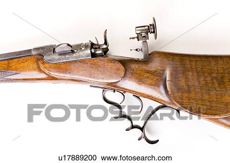 Stock Image - Freigestellte, old, Freisteller, gun, guns, gauge, military. Fotosearch