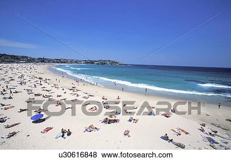 Stock Photo - holiday, banks, geography, day, beach, holidays, Australia. Fotosearch