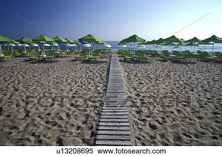 Stock Photography - sonnenstuhl, abandoned, anti, away, banks, beach, beach chair. Fotosearch