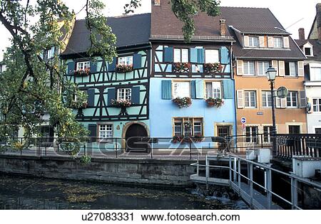 brown, alsace, blue, Bernhard, architecture, Alsace View Large Photo Image Stock Image - brown, alsace, blue, Bernhard, architecture, Alsace. Fotosearch