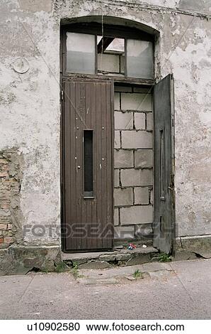 door, brickwork, brick, not, exit, enter View Large Photo Image Stock Image - door, brickwork, brick, not, exit, enter. Fotosearch