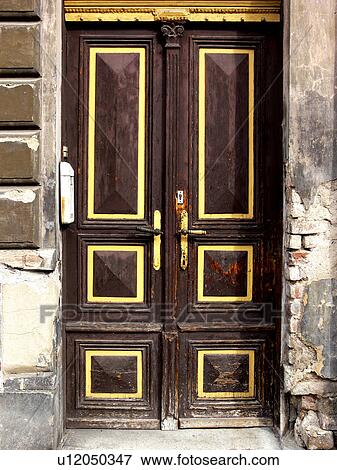 entrance, building, doors, door, czech, home, architecture View Large Photo Image Stock Photo - entrance, building, doors, door, czech, home, architecture. Fotosearch