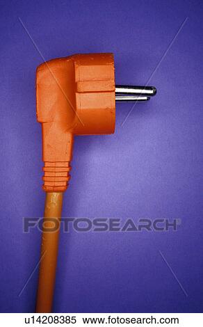 Stock Photography - strom, cable, CLOSE, close-up. Fotosearch