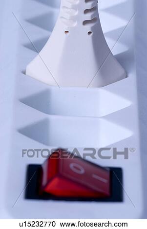 Stock Image - strom, cable, connector, consumption of electricity, electricity, energy, frank. Fotosearch