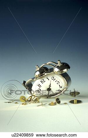 alarmclock, clock, broken, Bernhard, alarm View Large Photo Image Stock Photo - alarmclock, clock, broken, Bernhard, alarm. Fotosearch