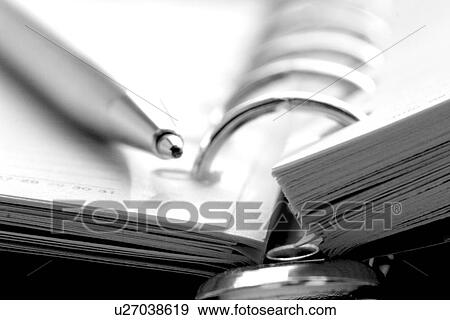 stift, ball, ballpen, binder, biro, book View Large Photo Image Stock Photo - stift, ball, ballpen, binder, biro, book. Fotosearch