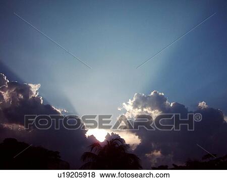 Stock Photo - blue, background, blocked, beautiful, barrier PAPERs, cloud, artistic. Fotosearch