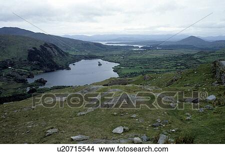 Picture - felder, pass, beara, clouds, farsightedness, glanmore, healy. Fotosearch