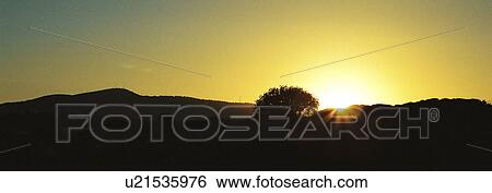 Stock Photograph - weber, back light, chios, Christian, end of day, evening. Fotosearch