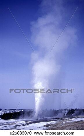 Stock Image - america, day, cold, blue, America. Fotosearch