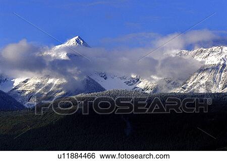 blue, Canada, cloud, cloudy, day, forest, idyllic View Large Photo Image Stock Photograph - blue, Canada, cloud, cloudy, day, forest, idyllic. Fotosearch