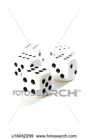 Stock Photo - betting, bones, chance, color photograph, color photographs. Fotosearch