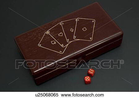 Stock Photography - card, court card, risk, hazard, gambler, to venture, rash. Fotosearch