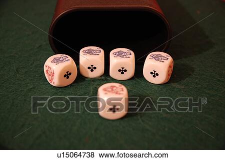 gewinn, dame, addiction, amusement, casino, cube View Large Photo Image Stock Photo - gewinn, dame, addiction, amusement, casino, cube. Fotosearch