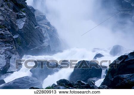 nature, alfred, evening light, cascade, blue, abenddaemmerung View Large Photo Image Stock Image - nature, alfred, evening light, cascade, blue, abenddaemmerung. Fotosearch