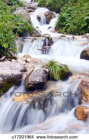 outdoors, cascade, ouside, more water, day, alfred View Large Photo Image Picture - outdoors, cascade, ouside, more water, day, alfred. Fotosearch
