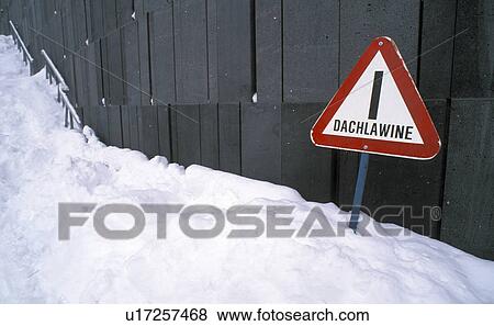 Stock Photo - danger, avalanche, cold, caution, calf, frosty, austria. Fotosearch