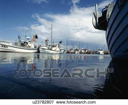 blue, boat, christoph, day, harbour, more water View Large Photo Image Stock Photo - blue, boat, christoph, day, harbour, more water. Fotosearch