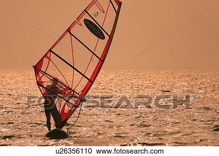 Stock Image - free, brown, evening light, dusk, burkhard, abenddaemmerung. Fotosearch