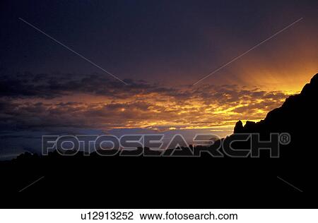 Stock Image - outside, cloudy, orange, josef, day, aichner. Fotosearch