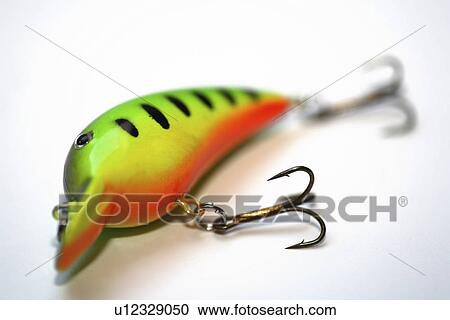 Stock Image - fish, attract, fake, decoy, catch, fishes, are deceptive. Fotosearch