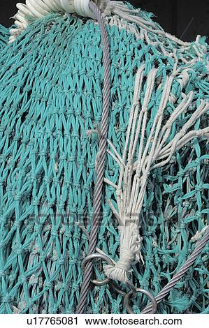 Stock Image - tau, tampen, blue, boat, catch, day, deck. Fotosearch