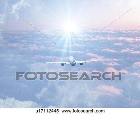 Stock Photography - View of airplane. Fotosearch