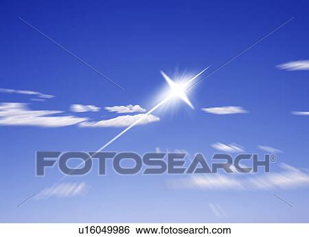 View of bright rays and clouds (digital composite) View Large Photo Image Stock Photograph - View of bright rays and clouds (digital composite). Fotosearch