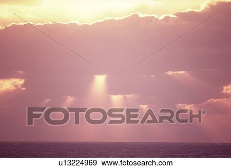 View of cloudy sky over sea View Large Photo Image Stock Photo - View of cloudy sky over sea. Fotosearch