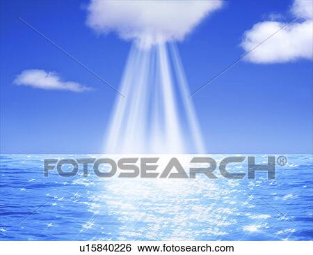 View of shiny blue sea (digital composite) View Large Photo Image Stock Photograph - View of shiny blue sea (digital composite). Fotosearch