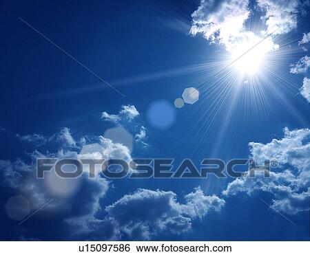 View of sun and sky View Large Photo Image Stock Photograph - View of sun and sky. Fotosearch