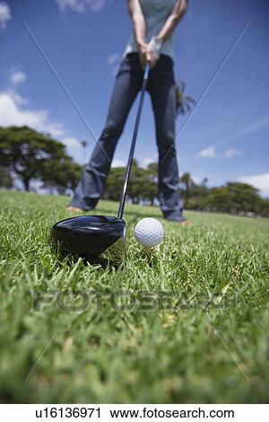 Person holding golf club View Large Photo Image Stock Image - Person holding golf club. Fotosearch
