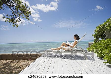 Profile of a woman reading a book View Large Photo Image Stock Image - Profile of a woman reading a book. Fotosearch