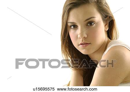 Portrait of a young woman View Large Photo Image Stock Photography - Portrait of a young woman. Fotosearch