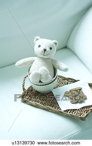 Teddy Bear and cookies View Large Photo Image Stock Image - Teddy Bear and cookies. Fotosearch