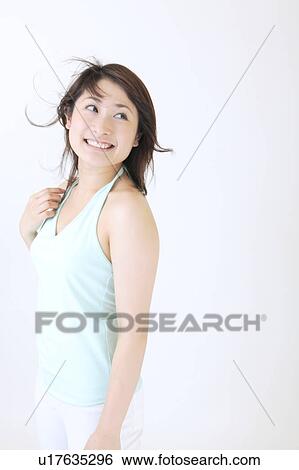 Portrait of a young woman View Large Photo Image Stock Photograph - Portrait of a young woman. Fotosearch