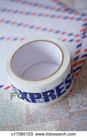 Stock Image - Air mail envelopes. Fotosearch
