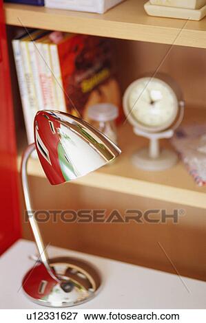 Lamp and clock View Large Photo Image Stock Photo - Lamp and clock. Fotosearch