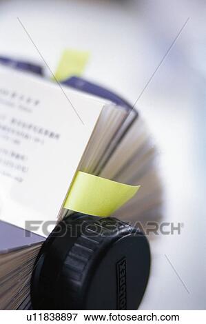 Rotary card file View Large Photo Image Stock Photo - Rotary card file. Fotosearch