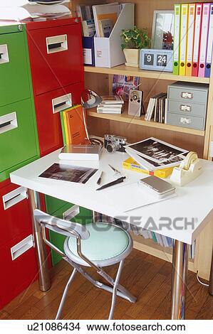 Work desk View Large Photo Image Picture - Work desk. Fotosearch