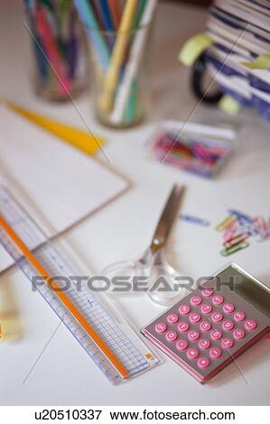 Stock Photo - Work desk. Fotosearch