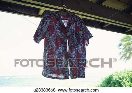 Aloha shirts hanging View Large Photo Image Stock Photo - Aloha shirts hanging . Fotosearch