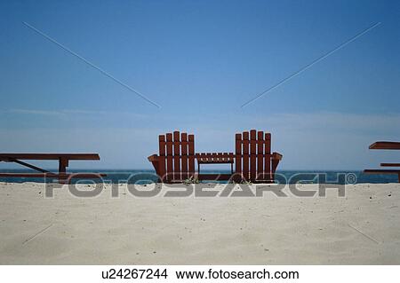 Chairs at beach View Large Photo Image Picture - Chairs at beach. Fotosearch
