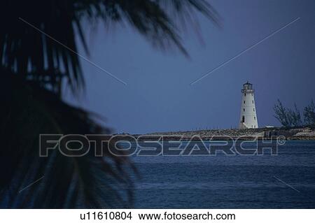 Lighthouse and sea View Large Photo Image Picture - Lighthouse and sea. Fotosearch
