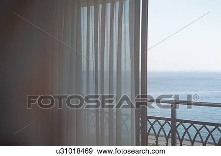 Ocean view from room View Large Photo Image Stock Photo - Ocean view from room. Fotosearch