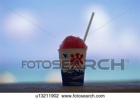 Snow cone View Large Photo Image Stock Image - Snow cone. Fotosearch
